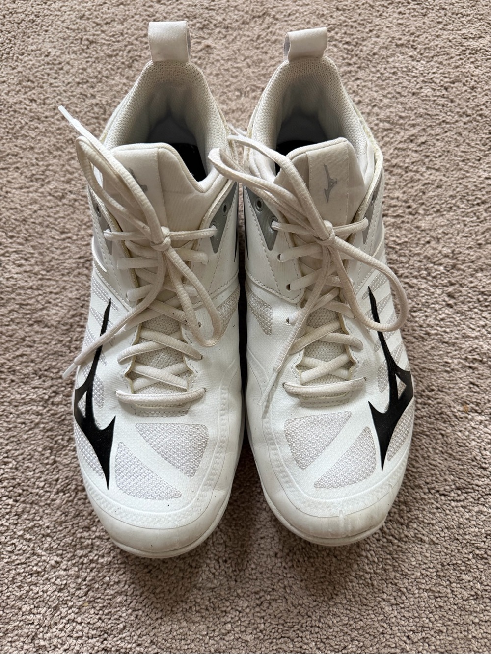 Mizuno Women's White Volleyball Shoes